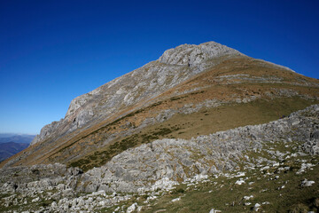 View of Txindoki mountain