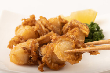 ホタテの唐揚げ