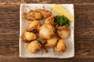 ホタテの唐揚げ