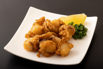 ホタテの唐揚げ