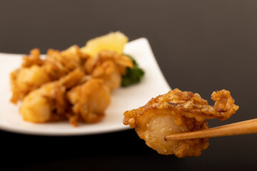ホタテの唐揚げ
