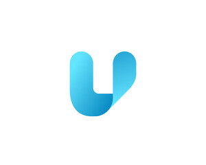 Letter U logo icon design template elements © arbuzu
