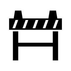 Block icon isolated on white background