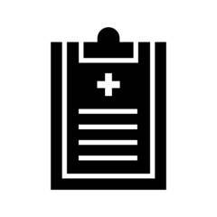 Obraz premium Clipboard icon isolated on white background