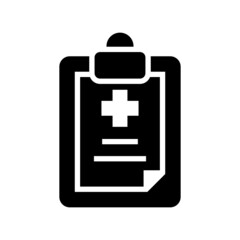 Obraz premium Clipboard icon isolated on white background