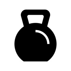 Weight icon isolated on white background