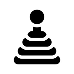 Kids Toy icon isolated on white background