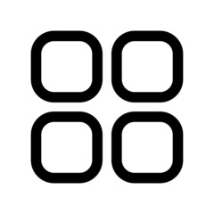 Dashboard icon isolated on white background