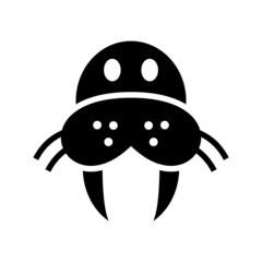 Seal icon isolated on white background