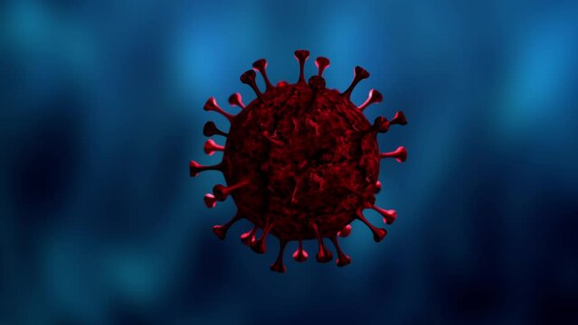 Coronavirus mutation. New strain of coronavirus Omicron. Concept of evolution and mutation virus