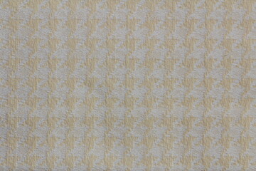 texture of jacquard fabric with geometric pattern