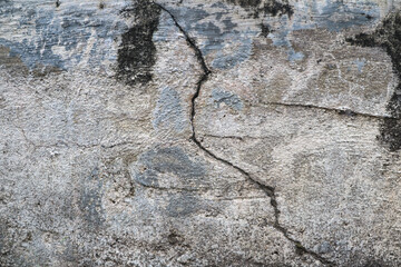 Grunge black and white cement wall texture background