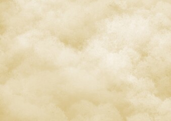 Abstract art background light beige colors. Watercolor painting on canvas with brown gradient.