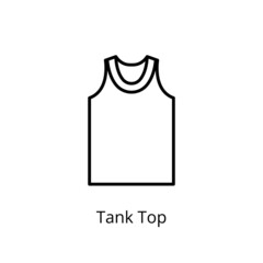Tank Top icon in vector. Logotype