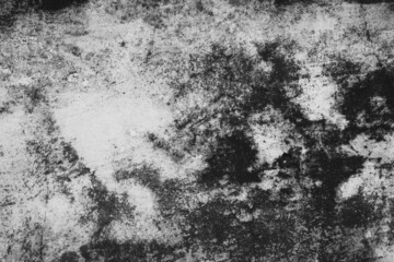 Grunge black and white cement wall texture background