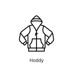 Hoddy icon in vector. Logotype