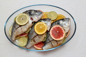 fish with lemon