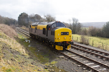train on the railway