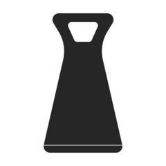 Trash box vector icon.Cartoon vector icon isolated on white background trash box.