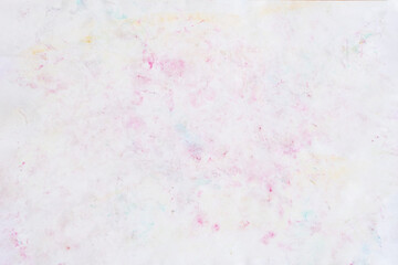 Delicate, soft pink pastel watercolor shades. Abstract hand draw watercolor background