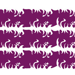 seamless pattern abtract tribal folk background