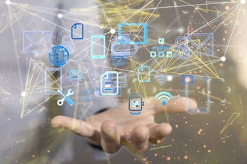 people network structure HR - Human resources management and recruitment