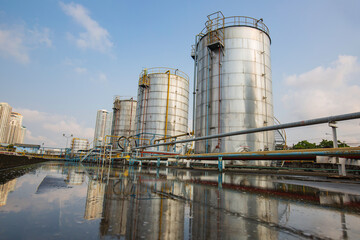 Chemical industry tank storage farm carbon steel the tank
