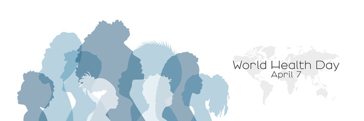 World Health Day banner.