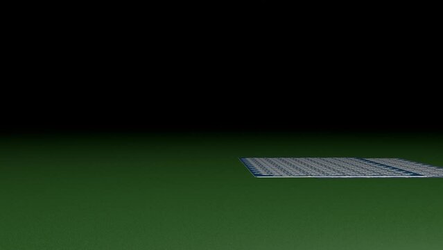 Two aces on gambling table. Poker combination. Casino concept.