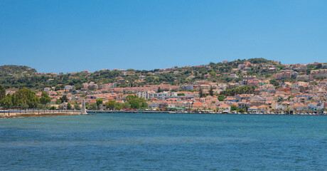 Fototapeta premium Argostoli sity on Kefalonia