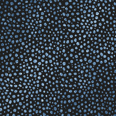 Blue Animal Print Glitter Pattern on Dark Background Texture, Digital Paper