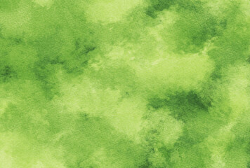 背景素材_水彩テクスチャ_緑