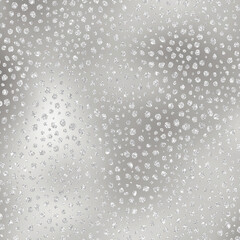 Silver Animal Print Glitter Pattern on Silver Metallic Gradient Background Texture, Digital Paper