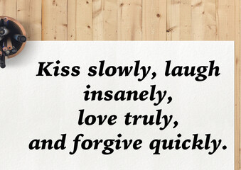 Motivational And Inspirational Quote On Awesome Background