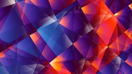 Digital fractal pattern. Abstract background. Horizontal background with aspect ratio 16 : 9