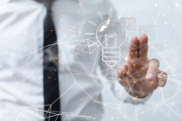 Neural network 3D illustration. Big data and cybersecurity