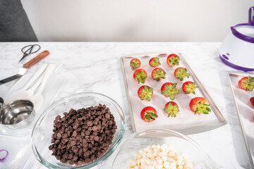 Chocolate dipped strawberries