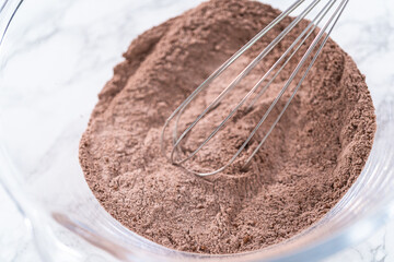 Chocolate ganache cupcake
