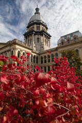 Illinois state capitol building.
