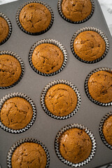 Gingerbread cupcakes