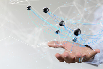 people network structure HR - Human resources management and recruitment