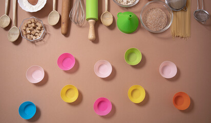 Kitchen tools. Utensil. Background cooking. Cooking. Photo. Woman tools. 