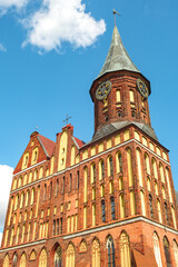 Fototapeta na wymiar Cathedral in Kaliningrad