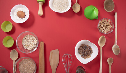 vegetables on a wooden table