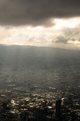 Fototapeta premium La ville de Bogota en Colombie