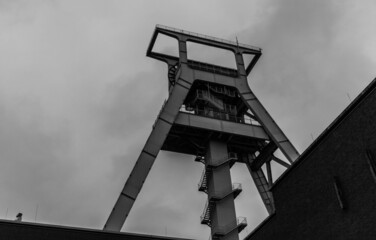 F&ouml;rderturm Bergbau