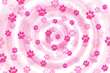 Pinky love forepaws vibrant illustration