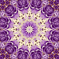 Abstract mandala background. Fractal pattern.