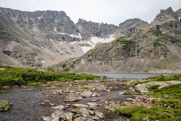 Upper Coney Lake in the Indian Peaks Wilderness, Colorado