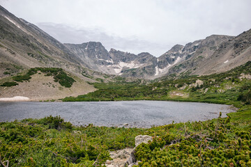 Coney Lake in the Indian Peaks Wilderness, Colorado